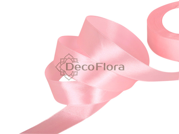 Лента атласная 5cm*20м - 1016 - светло-коралловый